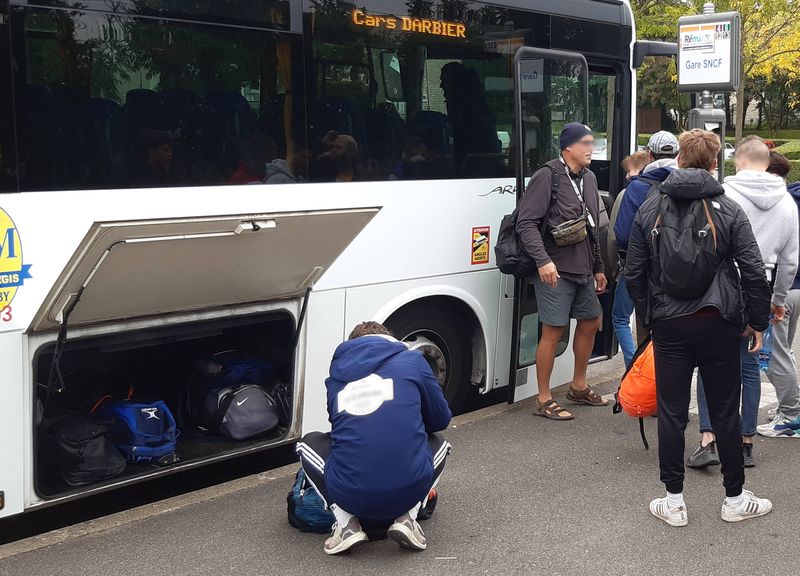 Montée car DARBIER equipe sportive